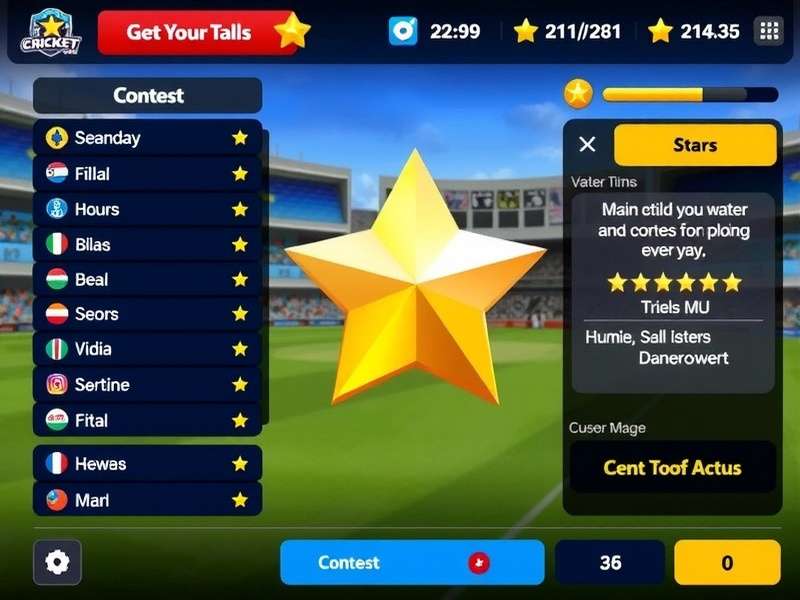 Real11 Super Cricket Star Gameplay